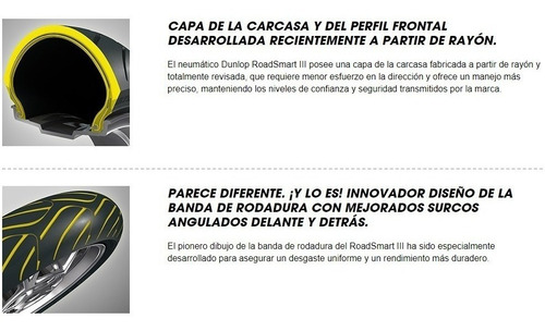 Dunlop 180 55 17 Road Smart Iii Ducati - Ninja 2tboxes