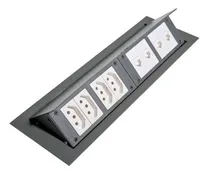 Comprar Caixa De Tomadas Mesa Dados Voz Eletrica 8p Completa