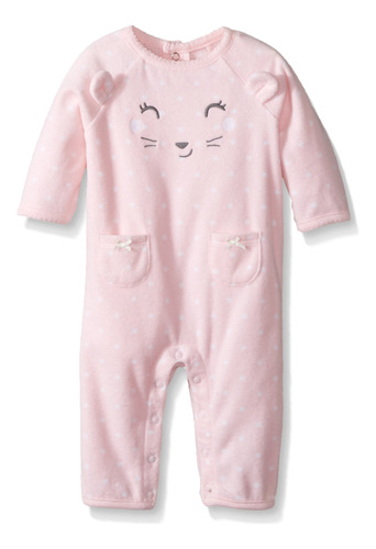 Carter De Kitty Romper (bebé), 6 Meses, Rosado