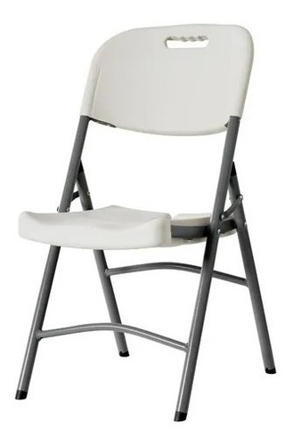 Imagen 2 de 10 de Juego Mesa Plegable 6 Sillas Camping Valija Plastico Jardin