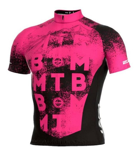 Camisa Ciclismo Ert Classic Mtb Logo Speed Manga Curta Bike