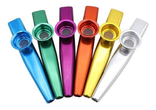 Milisten Kazoos De Metal Para Niños, Aleación De Aluminio Me