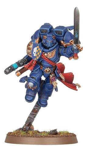 Gw Warhammer 40k Space Marines Captain With Jump Pack