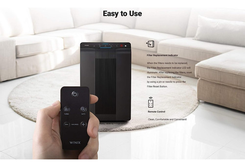 Purificador De Aire Winix 5500-2 Con True Hepa, Plasmawav...