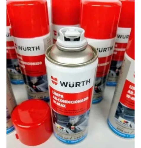 Limpa Higieniza Ar Condicionado Auto Wurth Remove Mau Cheiro Branco Carro Novo