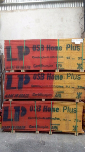 Placa Osb Lp Home 9,5mm 1,22 X 2,44m Durbeck Steel Frame