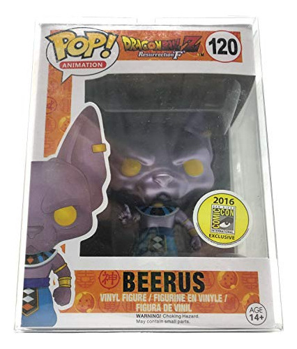 Sdcc 2016 Exclusivo Señor Beerus ! Vinilo Figura.