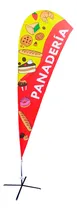 Comprar Estructura Fly Banners + Fly + Estaca! Fly Gota De 2,50 Mts