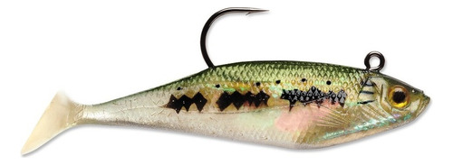 Señuelo Storm Wss04 Wildeye Swim Shad 04 Color BB- Baby Bass