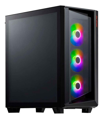 Gabinete Gamer Adata Xpg Cruiser Black / 3 Ventiladores