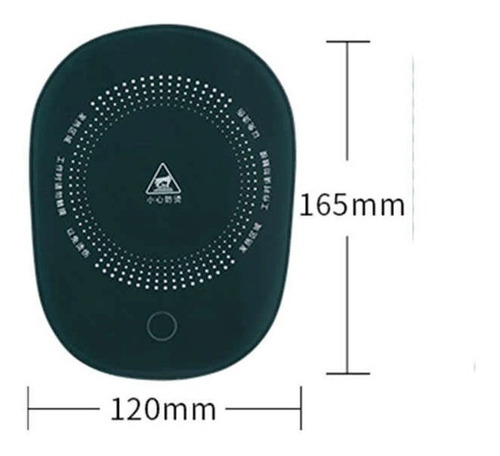 Imagen 6 de 6 de Calentador De Taza Eléctrico De Escritorio