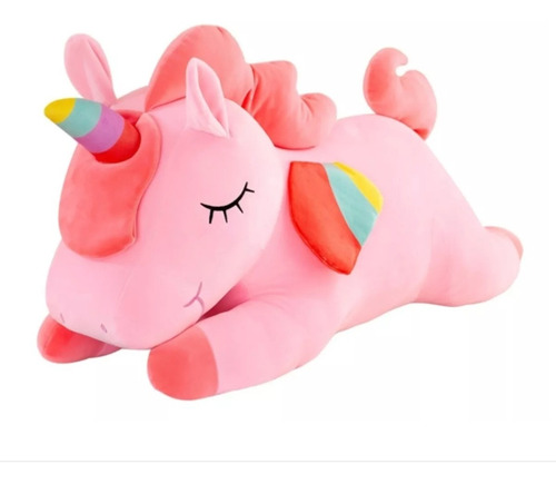 Tierno Peluche Suave Unicornio Caballito Mini Almohada Cojín