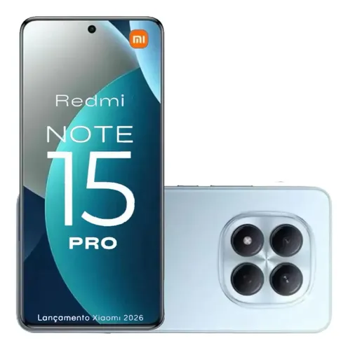 Xiaomi Redmi Note 15 Pro 5g 256gb 8gb Ram Lançamento 2026