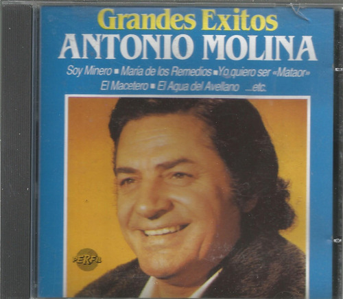 Cd. Grandes Éxitos || Antonio Molina. 