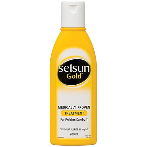 Selsun Gold Medicado 2.5% Sulfuro De Selenio
