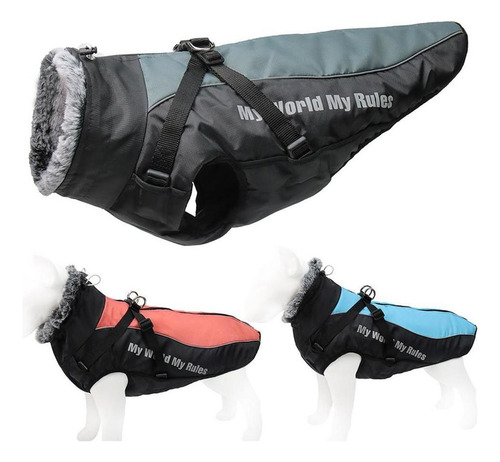 Trajes Chaleco Chaqueta Abrigos De Clima Frío Perros 3xl