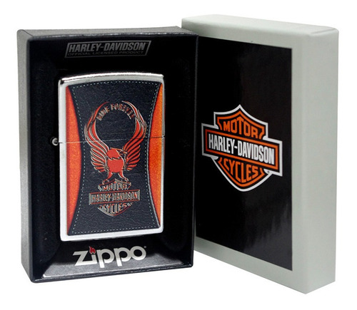 Mechero Zippo Harley Davidson Ride Forever Modelo 28823
