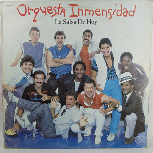 Lp Orquesta  La Inmensidad - La Salsa De Hoy Sonero