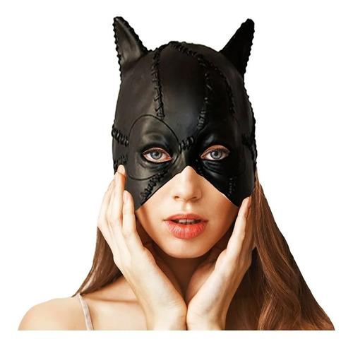 Mascara De Látex Gatubela Premium Halloween Batman