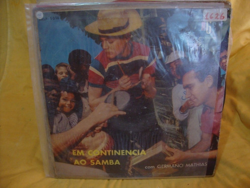 Vinilo Germano Mathias Em Continencia Ao Samba Con Br1