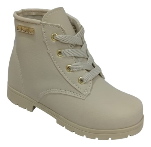 Coturno Bota Infantil Menina Botinha Feminina