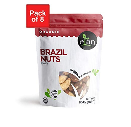 Elan Sin Procesar Orgánicas Nueces De Brasil, 52 Oz