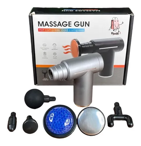 Pistola Masajeador Facial Gun Calor /frio 6 En 1 Dn-882