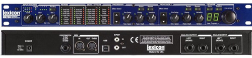 Procesador Efectos Lexicon Lex-mx200 + Envío Express