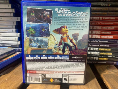 Ratchet And Clank Ps4 Fisico Usado (Usado)