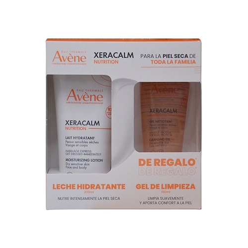 Kit Avene Xeracalm Nutrition Leche 200ml + Gel 100ml Hidrata