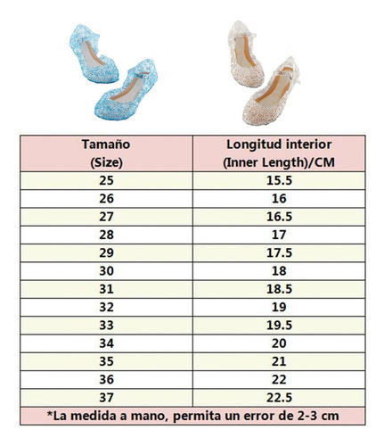 Zapatos Planos De Princesa Elsa Para Niñas Pequeñas