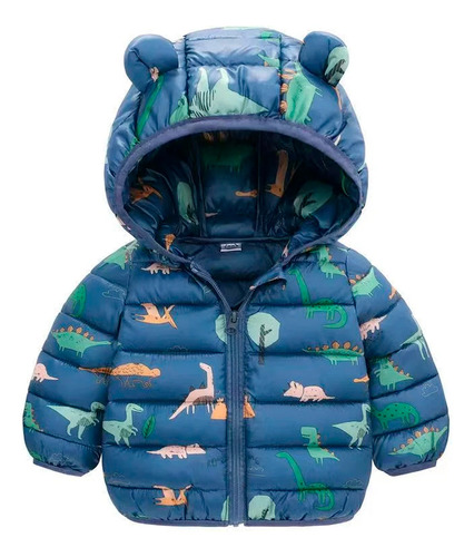 Chaqueta Parka Con Capucha Niño Niña Bebe