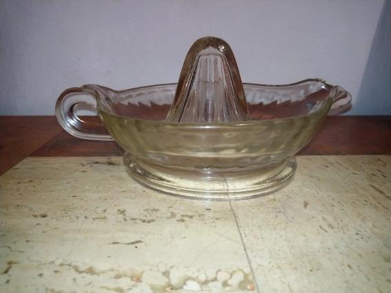 Exprimidor De Naranjas Antiguo De Cristal | MercadoLibre 📦