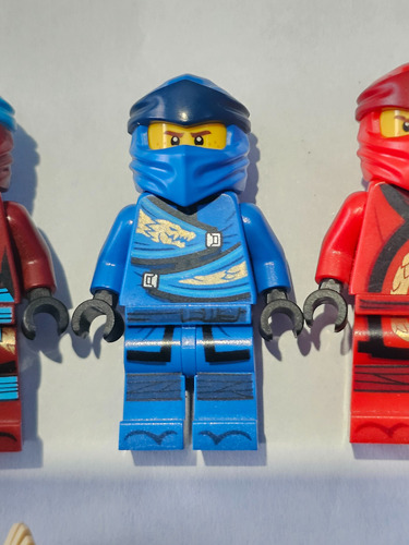 Figuras Lego Ninjago 9 Ninjas Y Esqueletos (Usado)
