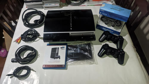 Ps3 Playstation 3 + 21 Juegos + 3 Controles 160 Gb 