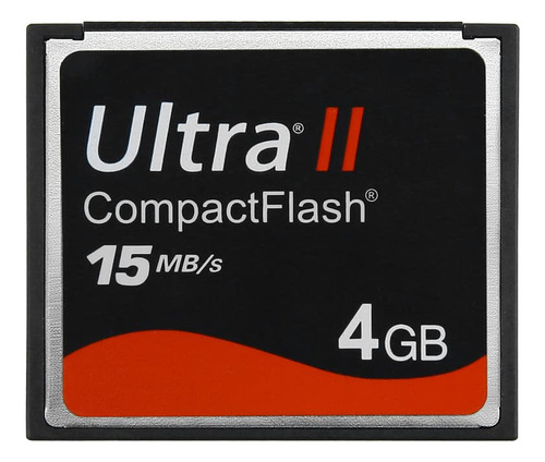 Tarjeta Memoria Flash Compacta Ultra Ii 4 Gb 15 Mb S Slr