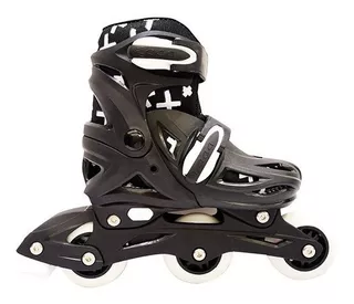 Patines Lineal Negro Talla 27-30 + Kit De Protección