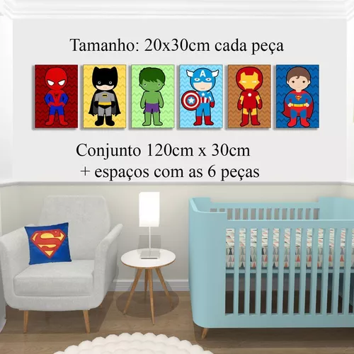 Jogo de Quarto Infantil Menino Herói