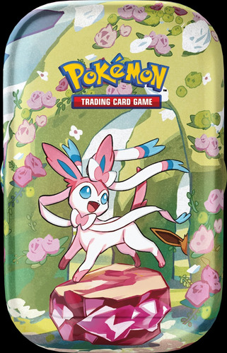 Pokemon Tcg Mini Tin Sylveon Prismatic Evolutions Español x2 Unidades de 10 Cartas