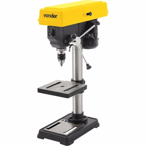 Imagem 1 de 5 de Furadeira De Bancada 16mm 5/8 C/ Motor 5 Veloc Vonder C/ Nf