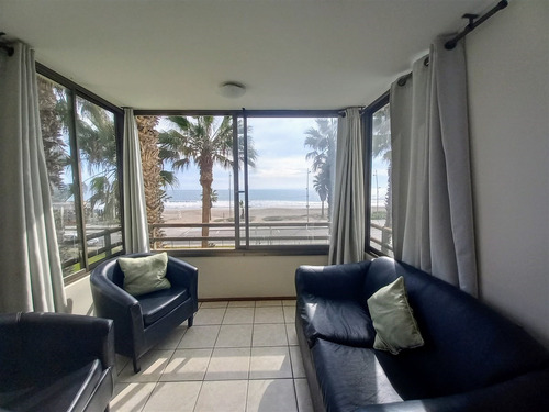 Depto 2 Dorm 60m2 Est Y Bodega En La Serena, Frente Al Mar