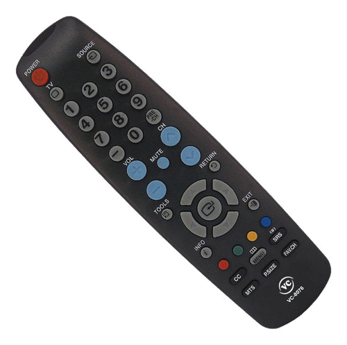 Controle Remoto Compatível Tv Lcd Samsung Vc8076