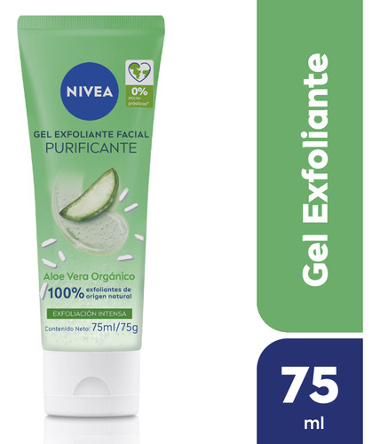 Gel exfoliante facial purificante NIVEA 75 ml Tipo de piel Mixta