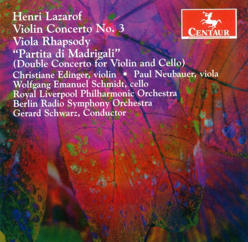 Concierto Para Violín Núm. 3 (cd) De Wolfgang Emanuel Schmid