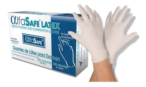 Guantes De Látex Varias Marcas Caja X 100 Unidades 