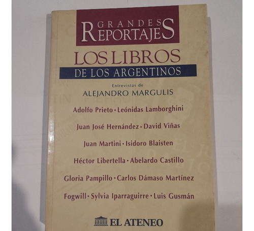 Los Libros De Los Argentinos -margulis Entrevistas -a822