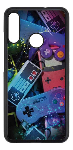 Funda Protector Para Moto E6 Plus Videojuegos