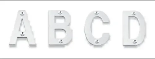 Inox Ltixf4b-32d 4 Pulgadas B Letter B Face Face, Acero Inox | Envío gratis