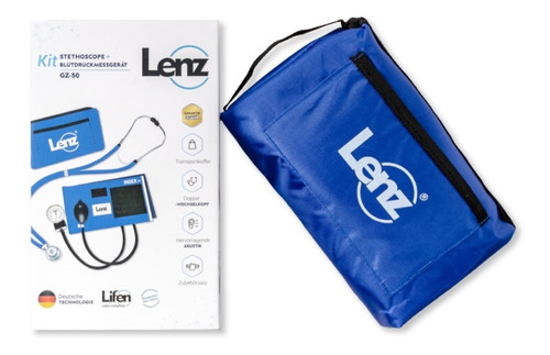 Kit Tensiometro Manual + Fonendoscopio Rappaport Lenz