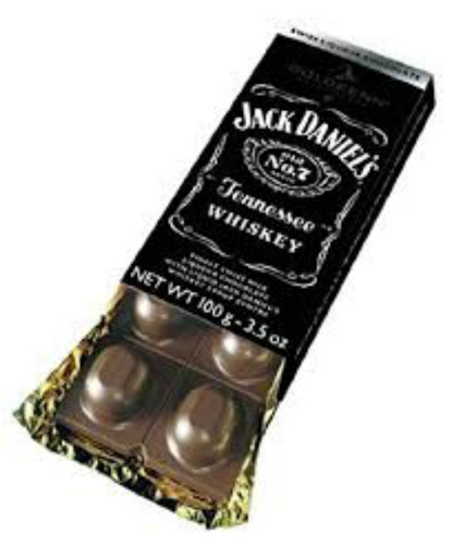 Chocolate Goldkenn  Con Jack Daniels X 100g. Microcentro!